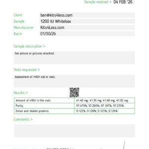 HGH Whitebox | 1,200 IU