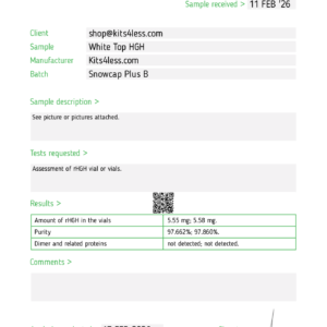 HGH Snowcap Plus | B