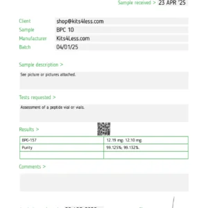 BPC-157 10mg (Single Vial)