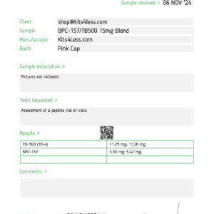 BPC-157/TB-500 BLEND 100mg Kit