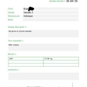 PH Buffered NAD+ 5,000MG Kit