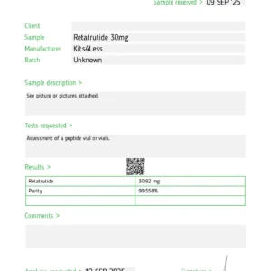 Retatrutide 60mg (Single Vial)