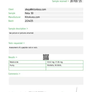 Retatrutide 30mg (Single Vial)