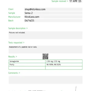 Semaglutide 20mg Kit