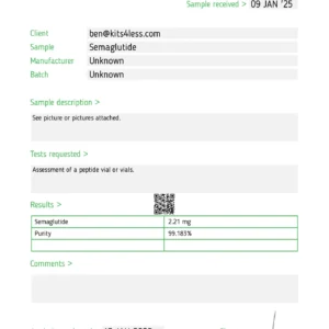 Semaglutide 20mg Kit