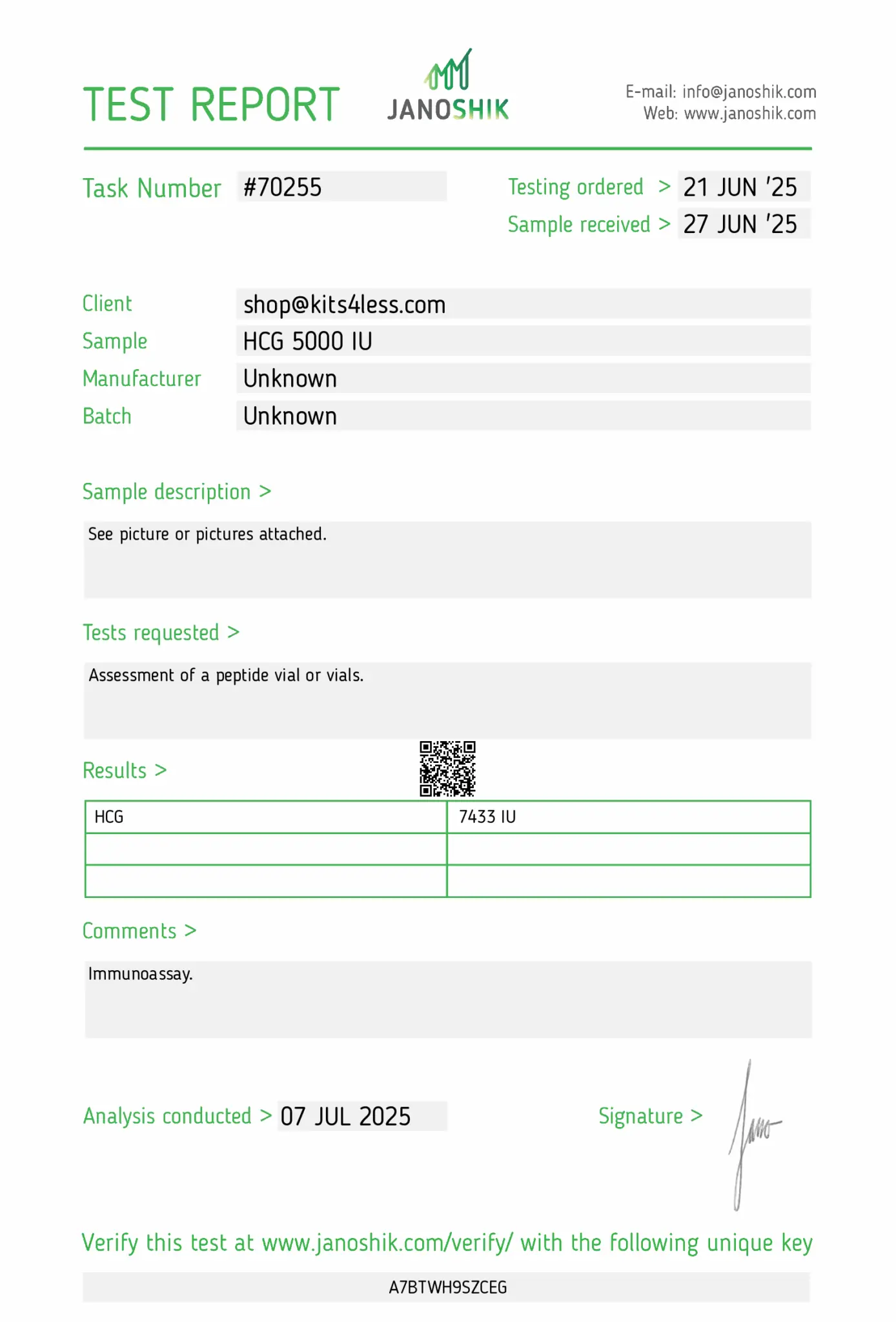 Test-Report-70255-1388x2048 (1) HCG 50,000 IU Kit