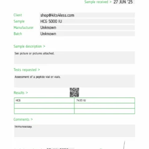 HCG 5000 IU (Single Vial)