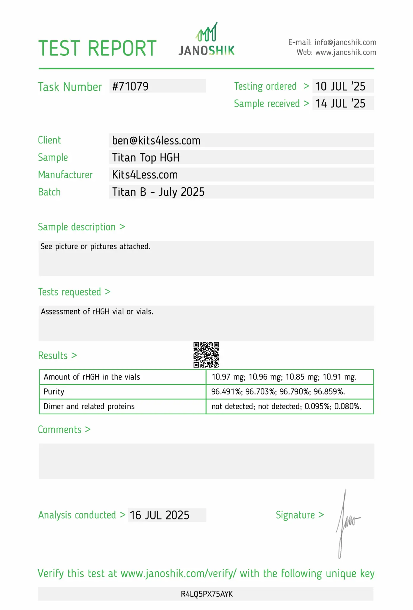 Test-Report-71079-1388x2048 HGH Titan | E