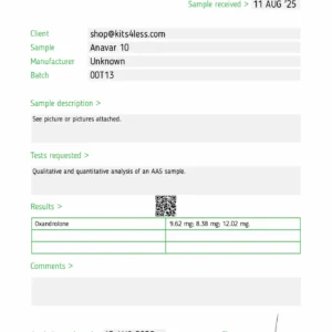 Anavar 10mg