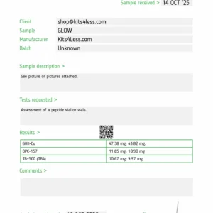 GLOW 70mg (Single Vial)