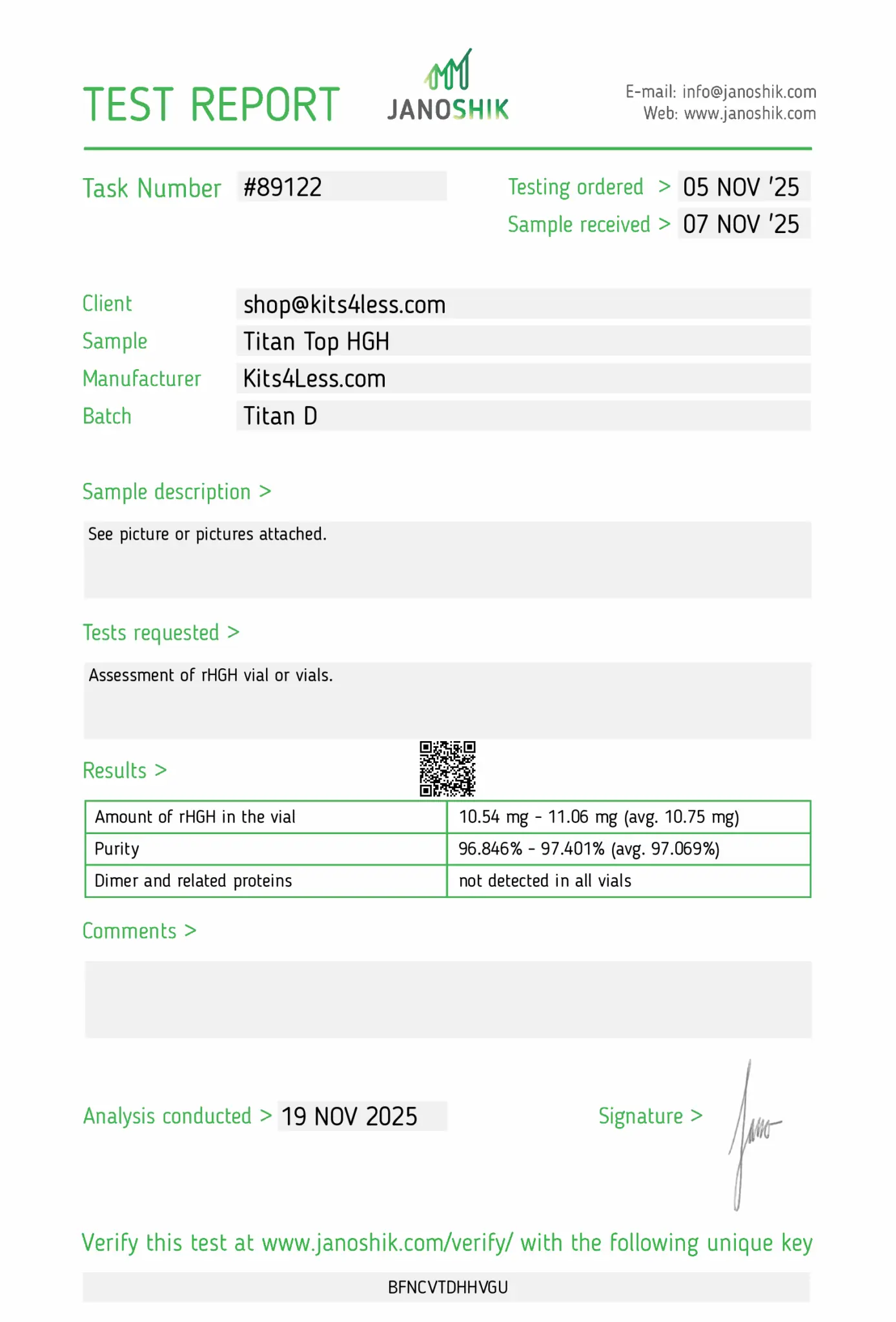 Test-Report-89122-1388x2048 HGH Titan | E