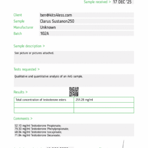 Clarus² Sustanon 250 10ml